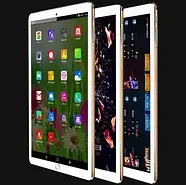 Тонкий та компактний i12 планшет на 11 android та 6/64Gb з підтримкою двох сім-карт 10" Золотий, фото 3