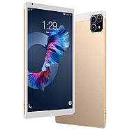 Тонкий та компактний i12 планшет на 11 android та 6/64Gb з підтримкою двох сім-карт 10" Золотий, фото 4