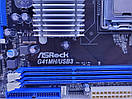 Материнська плата s775 ASRock G41MH/USB3 (Socket 775,DDR3,QUAD,б/у), фото 3
