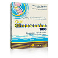 Глюкозамин сульфат, хондроитин с витамином С "Gold Glucosamine 1000" OLIMP, 60 капсул