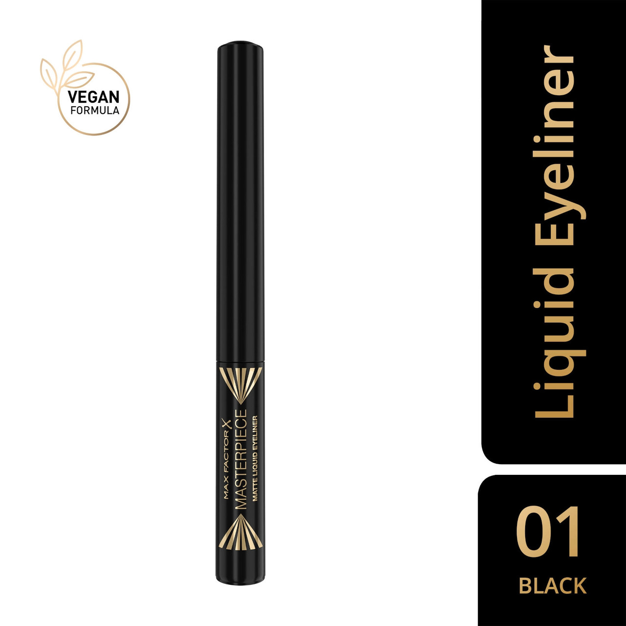 Підводка для очей Max Factor Masterpiece Waterproof Matte Liquid Eyeliner 01 Black