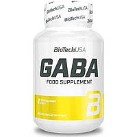 Гамма-аминомасляная кислота, GABA, 1000 мг, Biotech, 60 капсул