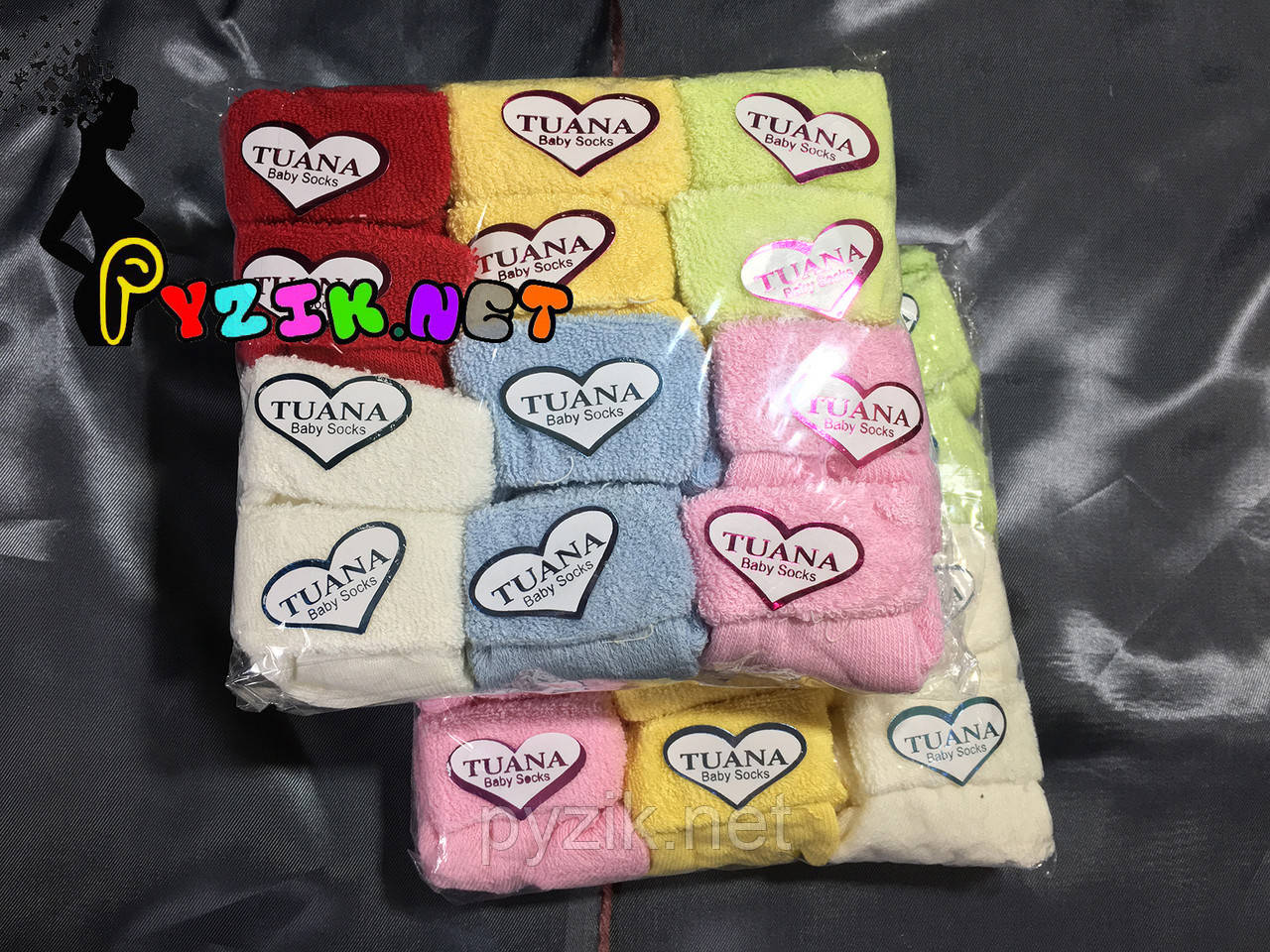 Шкарпетки для малюка махрові (Туреччина) упаковка (12 пар)