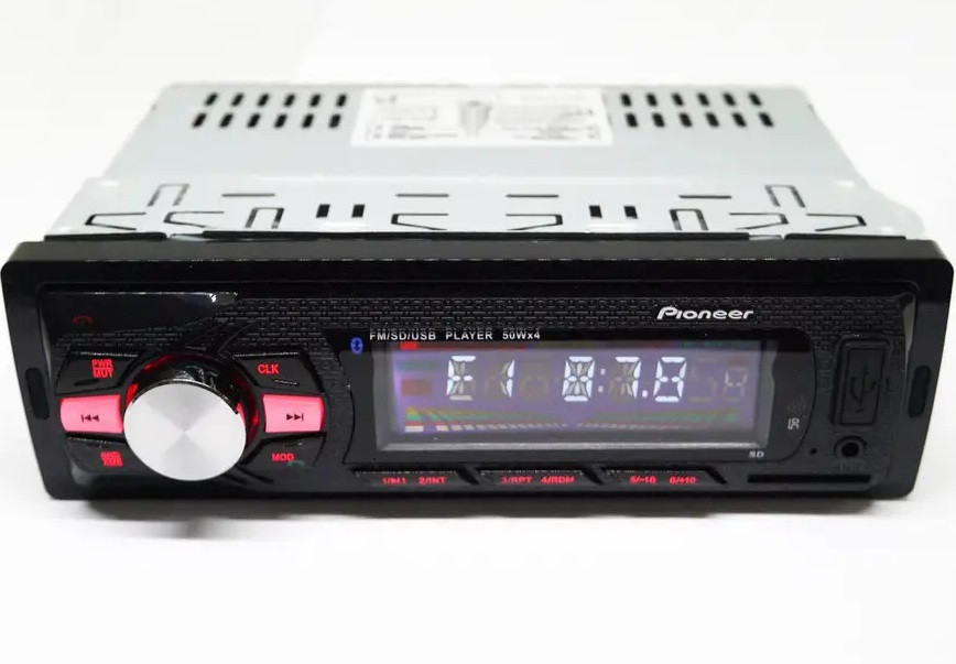 Автомагнітола 6084 Bluetooth, MP3, FM, USB, SD, AUX