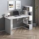 Стіл письмової з полицями праворуч, для ноутбука та комп' ютера M-15, фото 4