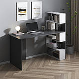 Стіл письмової з полицями праворуч, для ноутбука та комп' ютера M-15, фото 3