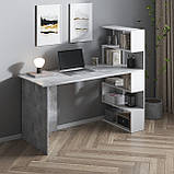 Стіл письмової з полицями праворуч, для ноутбука та комп' ютера M-15, фото 9