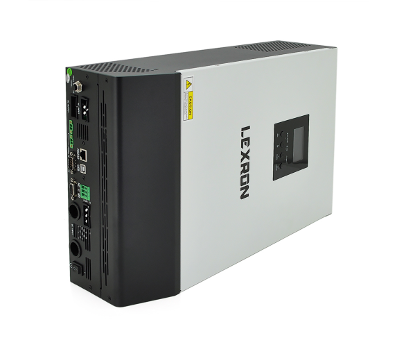 Гібридний інвертор Lexron-5000-48 SMART, 5000W, 48 V, струм заряду 0-110A, 170-280V, MPPT (80А, 145 Vdc)