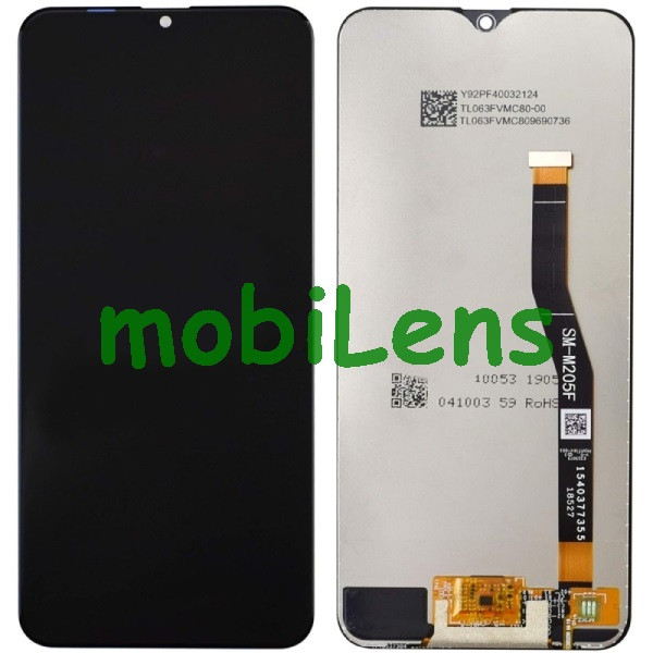 Samsung M205, M205F, Galaxy M20 Дисплей+тачскрин(модуль) черный Original *PRC