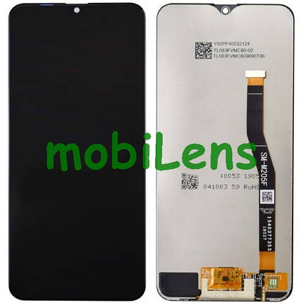 Samsung M205, M205F, Galaxy M20 Дисплей+тачскрин(модуль) черный Original *PRC, фото 1