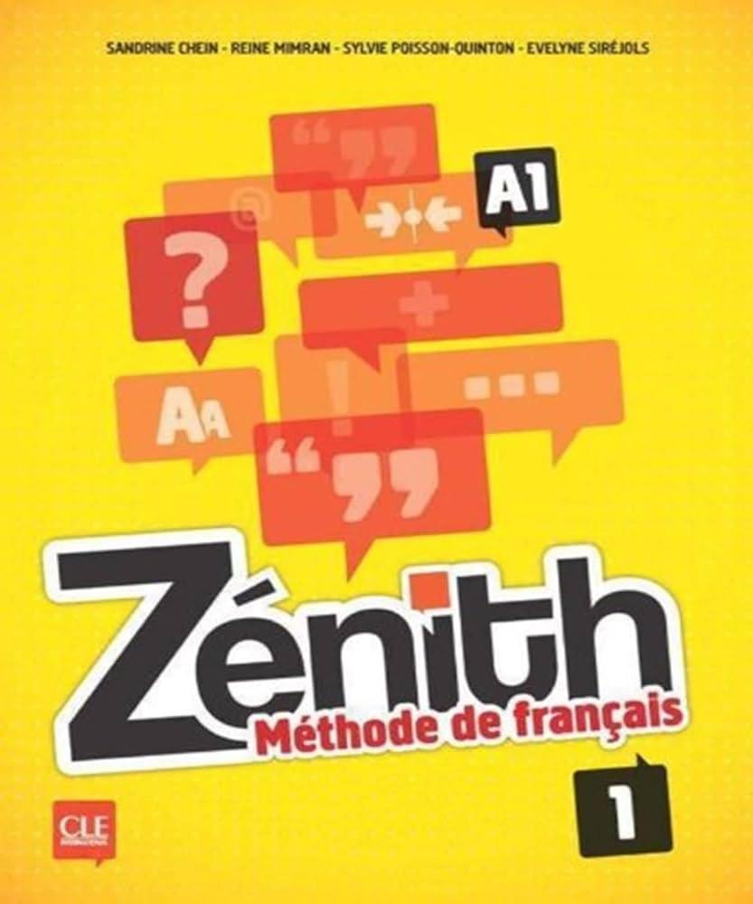 Zenith A1. Methode de Francais (+ DVD) (підручник), фото 1