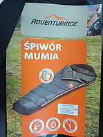 Спальный мешок влагостойкий ADVENTURIDGE Spiwor Mumia Серый/Оливковый