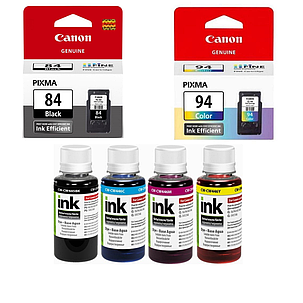 Набір картриджів струменевих Canon PG-84 + CL-94 (8592B001) + Чорнило ColorWay CW-CW445/CW446SET01, фото 1