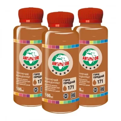 Тонуючий концентрат ANSERGLOB №171 горіх середній 100мл, фото 1