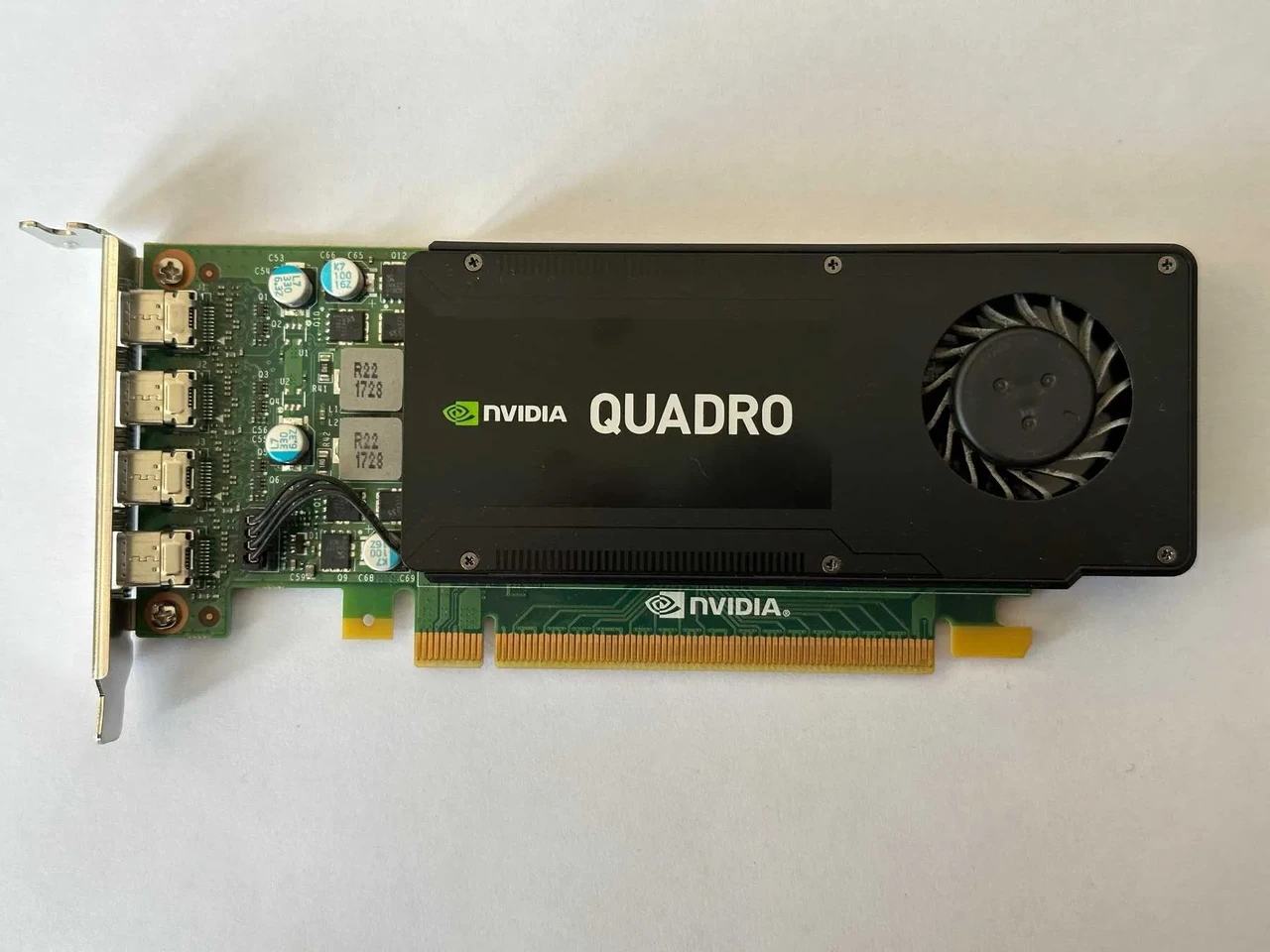 Дискретна відеокарта nVidia Quadro K1200/4 GB GDDR5, 128-bit miniDP х4 Low profile + перехідник miniDP to HDMI