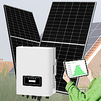 Сетевая солнечная электростанция 20кВт ПОД КЛЮЧ Deye, для дома и бизнеса, под зеленый тариф, netbilling