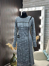 Стильна жіноча сукня, тканина "Трикотаж" 52, 54 розмір 52, фото 4