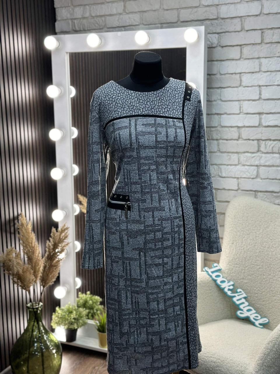 Стильна жіноча сукня, тканина "Трикотаж" 52, 54 розмір 52