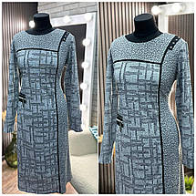 Стильна жіноча сукня, тканина "Трикотаж" 52, 54 розмір 52, фото 3