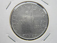 Монета 100 лір45 1955)