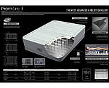 Надувне ліжко двомісне Intex PremAire 152х203х46 см 64906, вбудований електронасос, двоспальний, фото 3