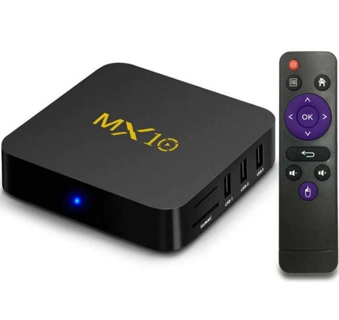MX10 TV-BOX Android 7.1.2 RK3328 4GB DDR4 32GB USB 3.0
