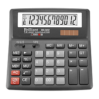Калькулятор 12-розрядний настільний Brilliant BS-322