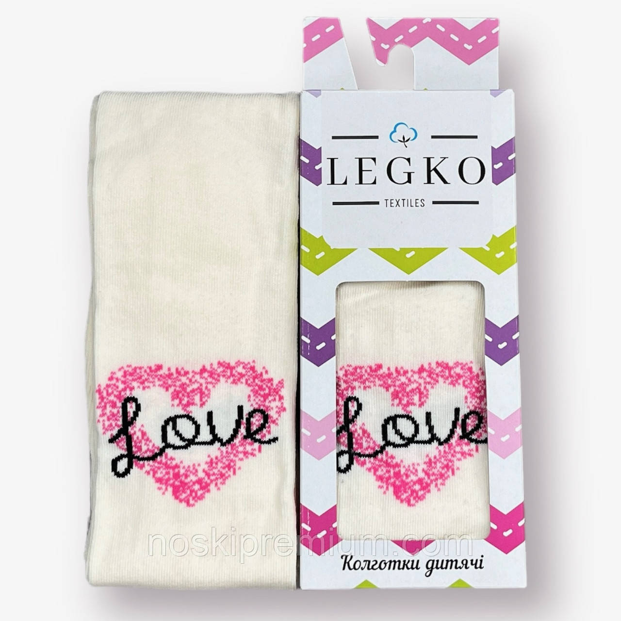 Колготки дитячі демісезонні бавовна LEGKO, 17 розмір, 110-116 см, 4 роки, 19408, фото 1