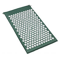 Килимок для акупунктурного масажу Acupressure Mat Зелений Новинка сезона!