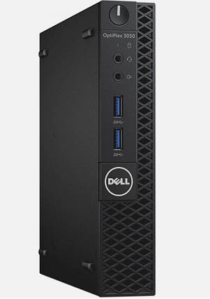 Системний блок Dell 3050-USFF-Intel Core-i3-7100T-3,4GHz-8Gb-DDR4-500Gb-HDD-DVD-R-(без блочка)-(B)-Б/В, фото 2