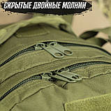 Тактичний штурмовий рюкзак на 40 л, Армійський рюкзак RS-875 чоловічий, великий, фото 5