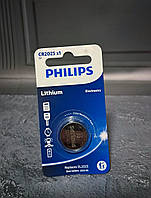 Батарейка Philips CR 2025 BLI 1 Lithium