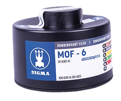 Комбінований фільтр MOF-6 A2B2E2K2HgP3DR