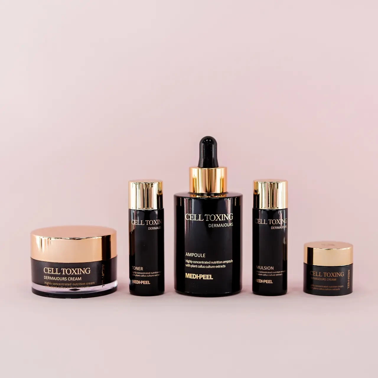 Набір із серії зі стовбуровими клітинами medi peel cell toxing dermajours trial kit (30мл,30мл,10мл,50мл,100мл), фото 1