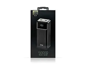 Зовнішній акумулятор (power bank) 50000мАг 22,5Вт KP KPG-502 24шт 6721