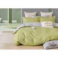 Комплект постельного белья сатин твилл Вилюта двуспальный размер 672
