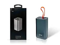 Внешний аккумулятор (power bank) 20000мАч 22,5Вт KP KPG-204 44шт 6726