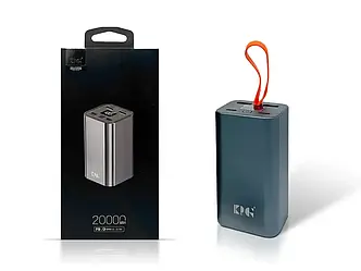 Зовнішній акумулятор (power bank) 20000мАг 22,5Вт KP KPG-204 44шт 6726