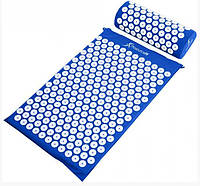 Ортопедичний килимок з подушкою Acupressure Mat Синій Топ продаж!