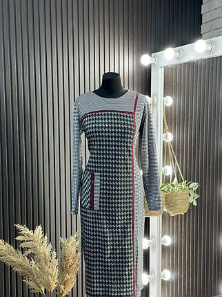 Стильна жіноча сукня, тканина "Трикотаж" 52, 54, 56, 58, 60 розмір 52, фото 1