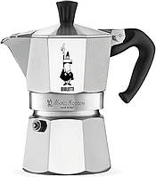 Bialetti - Moka Express: Moka Pot 12 чашок .легендарна гейзерна кавоварка для приготування еспресо, справжня італійська кава,