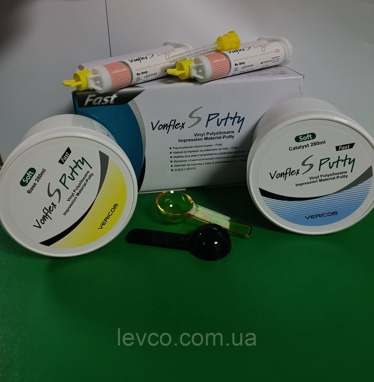 1ВОНФЛЕКС НАБІР (Vonflex) А СИРІКОН, БАЗА+КАТАЛІЗАТОР, Vericom, КОРЕЯ, фото 1