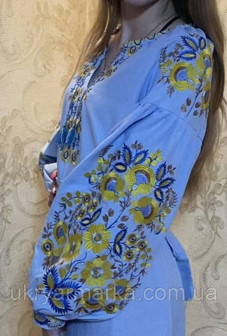 Сукня вишиванка надзвичайно чарівна "Ніжна квіточка"