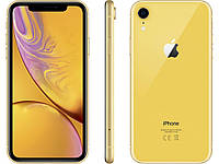 Смартфон эпл с большим дисплеем на 1 сим карту iPhone Xr 3/128 gb Yellow НОВЫЙ