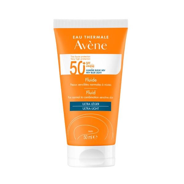 Авен Флюїд сонцезахисний SPF 50+ Avene Fluide very high protection SPF 50+, 50 мл