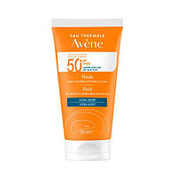 Авен Флюид солнцезащитный SPF 50+ Avene Fluide very high protection SPF 50+, 50 мл