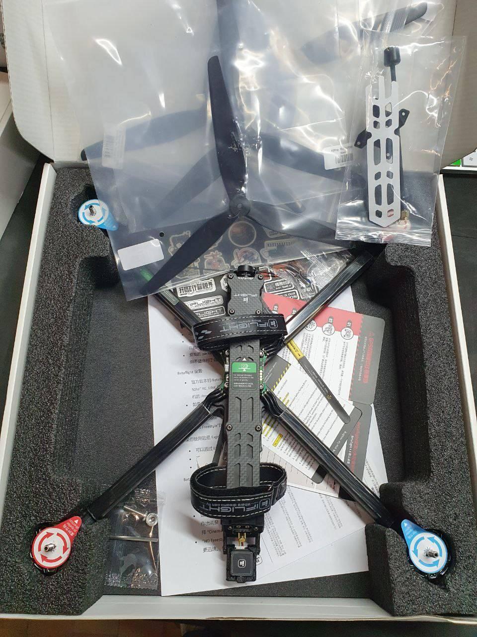 Квадрокоптер IFlight Nazgul XL10 V6 6S, 5.8 G, BLITZ Whoop 2,5W VTX, ELRS 915 MHz RX, фото 1