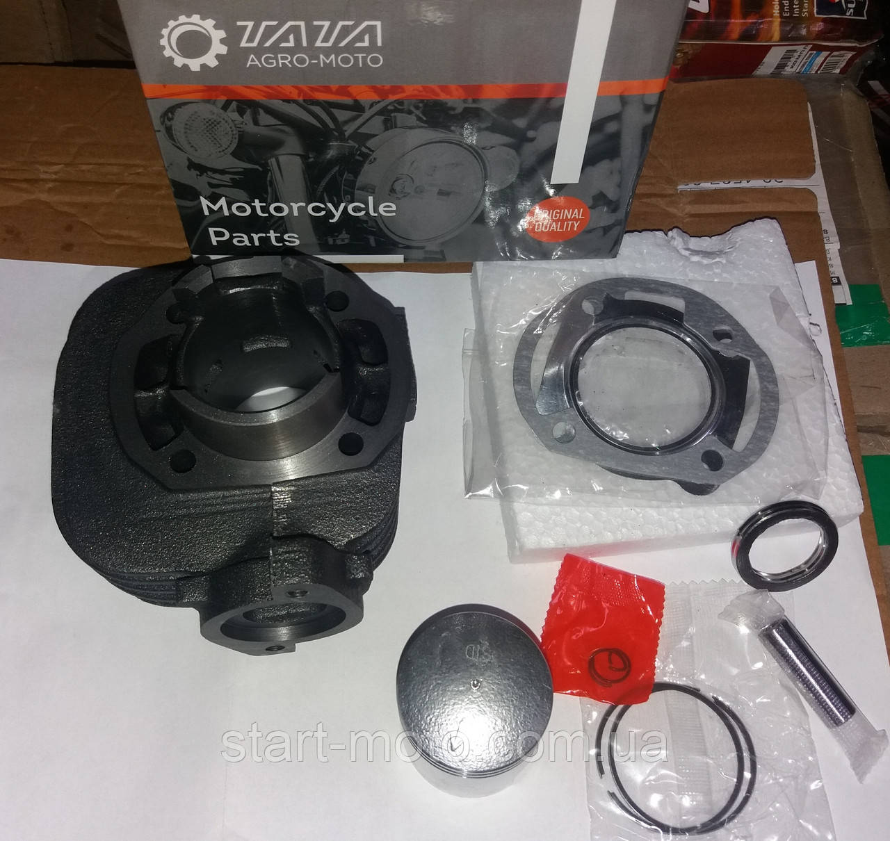 Suzuki Verde STREET MAGIC Циліндр комплект 49cm3 (фірма - TATA), фото 1