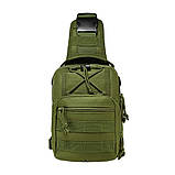 Рюкзак військовий сумка тактична | Рюкзак для військовослужбовців Міцний рюкзак | QI-140 Рюкзак чоловічий, фото 6