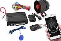Универсальная автомобильная сигнализация Car Alarm 2 Way KD 3000 APP с сиреной Топ продаж!